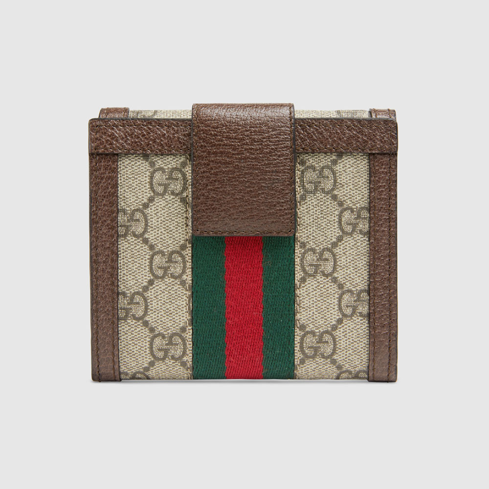 Gucci Ophidia GG french flap wallet 523173 96IWG 8745 - Photo-3