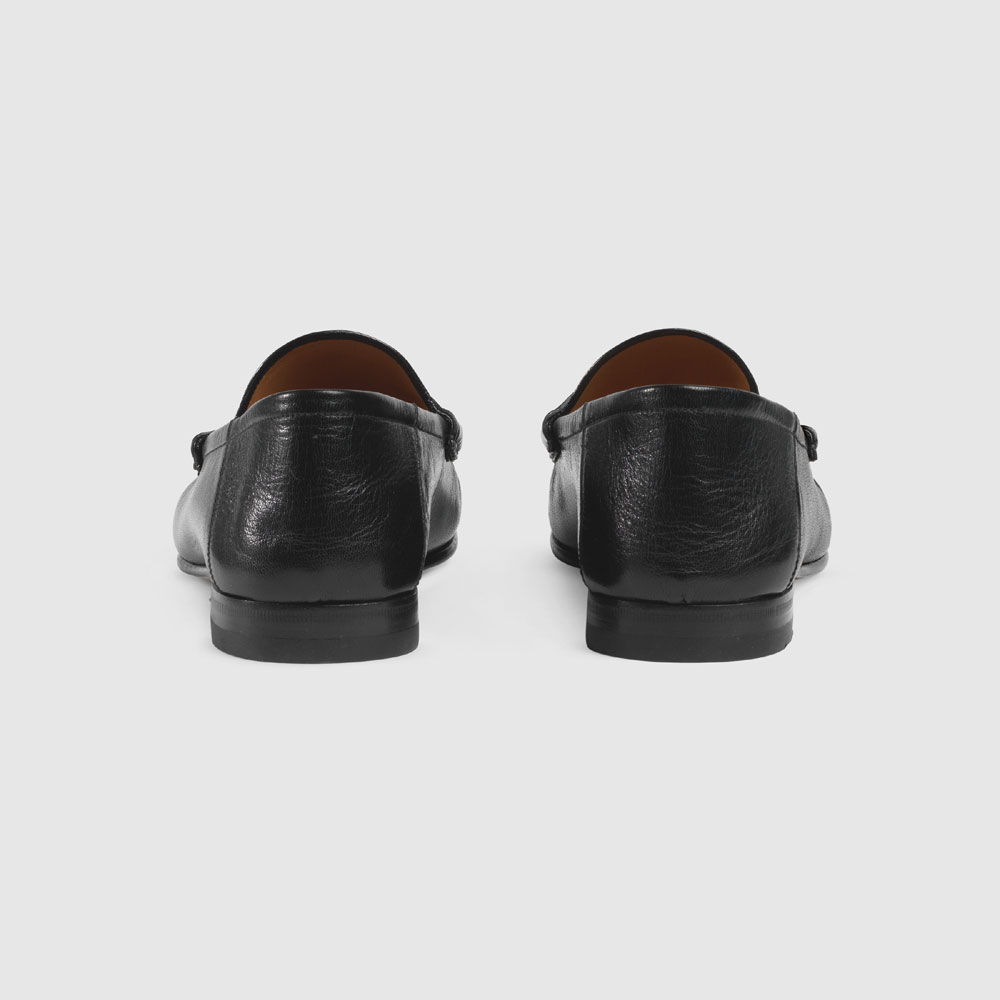 Gucci Horsebit leather loafer 523202 D3V00 1000 - Photo-4