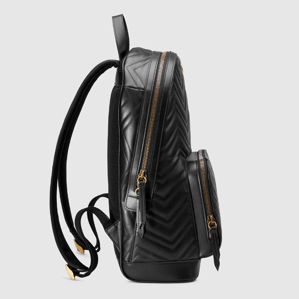 Gucci GG Marmont matelasse backpack 523405 DTDQT 1000 - Photo-3