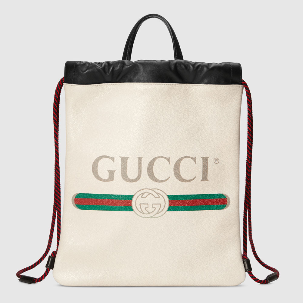 Gucci Print small drawstring backpack 523586 0GCBT 8821