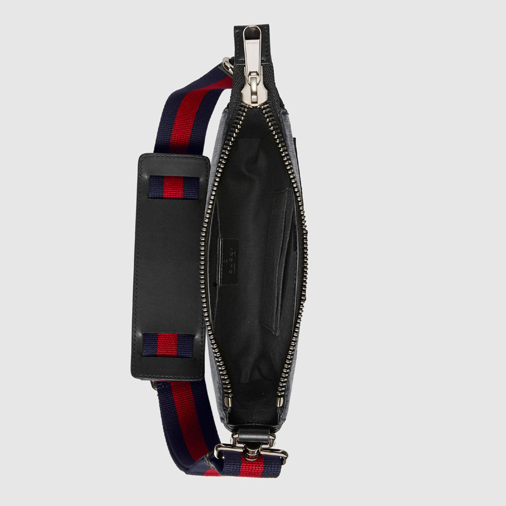 Gucci GG Supreme small messenger bag 523599 K5RLN 1095 - Photo-4