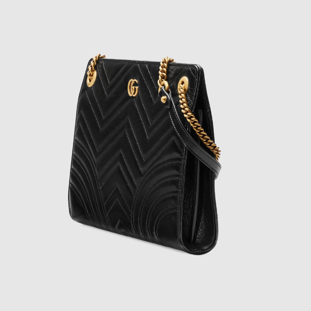 Gucci GG Marmont matelasse medium shoulder bag 524592 0OLBT 1000 - Photo-2