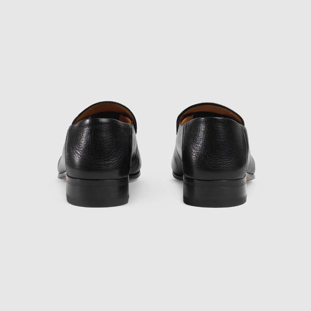 Gucci Horsebit leather loafer 526297 D3V00 1000 - Photo-4