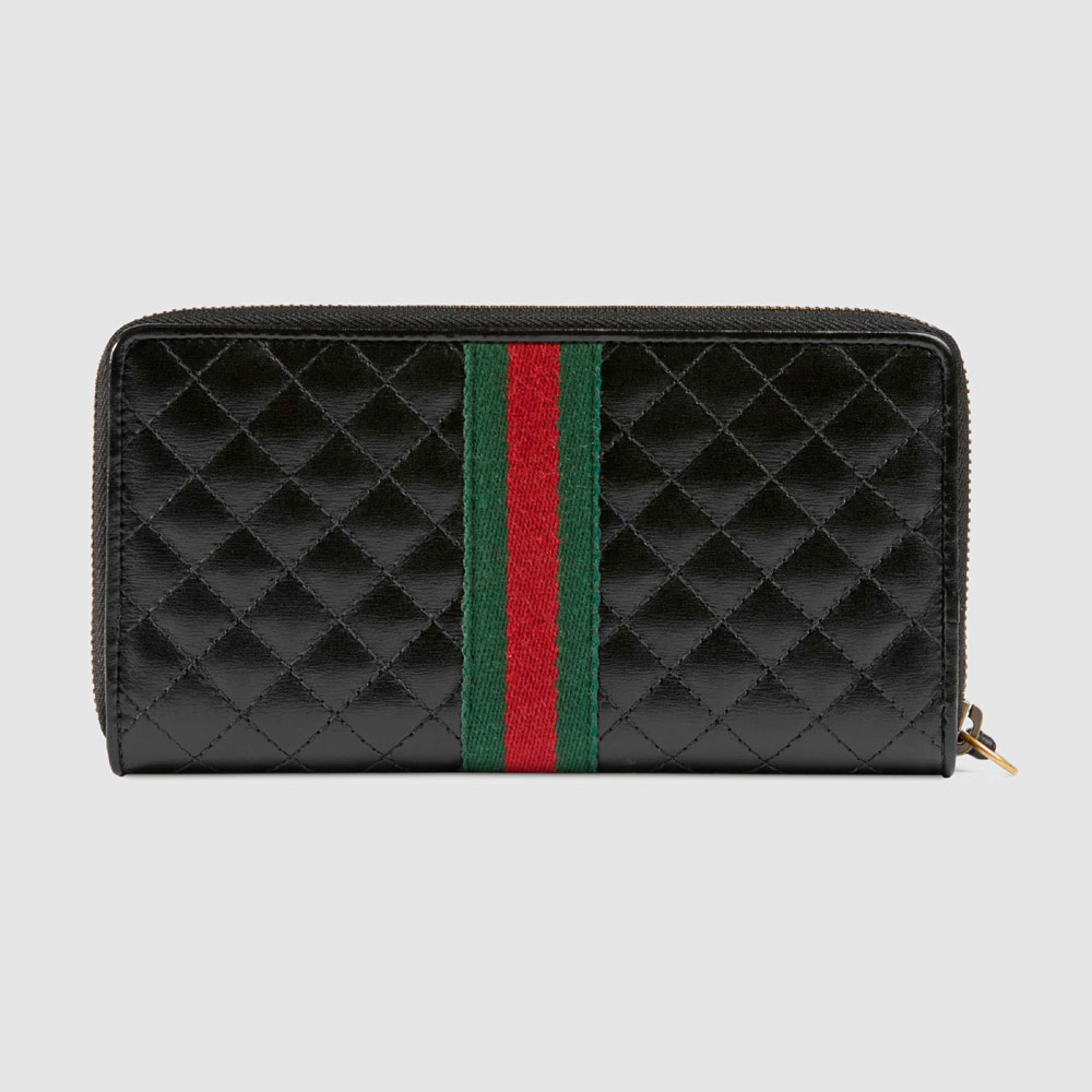 Gucci Leather zip around wallet Double G 536450 0YKBT 1060 - Photo-3