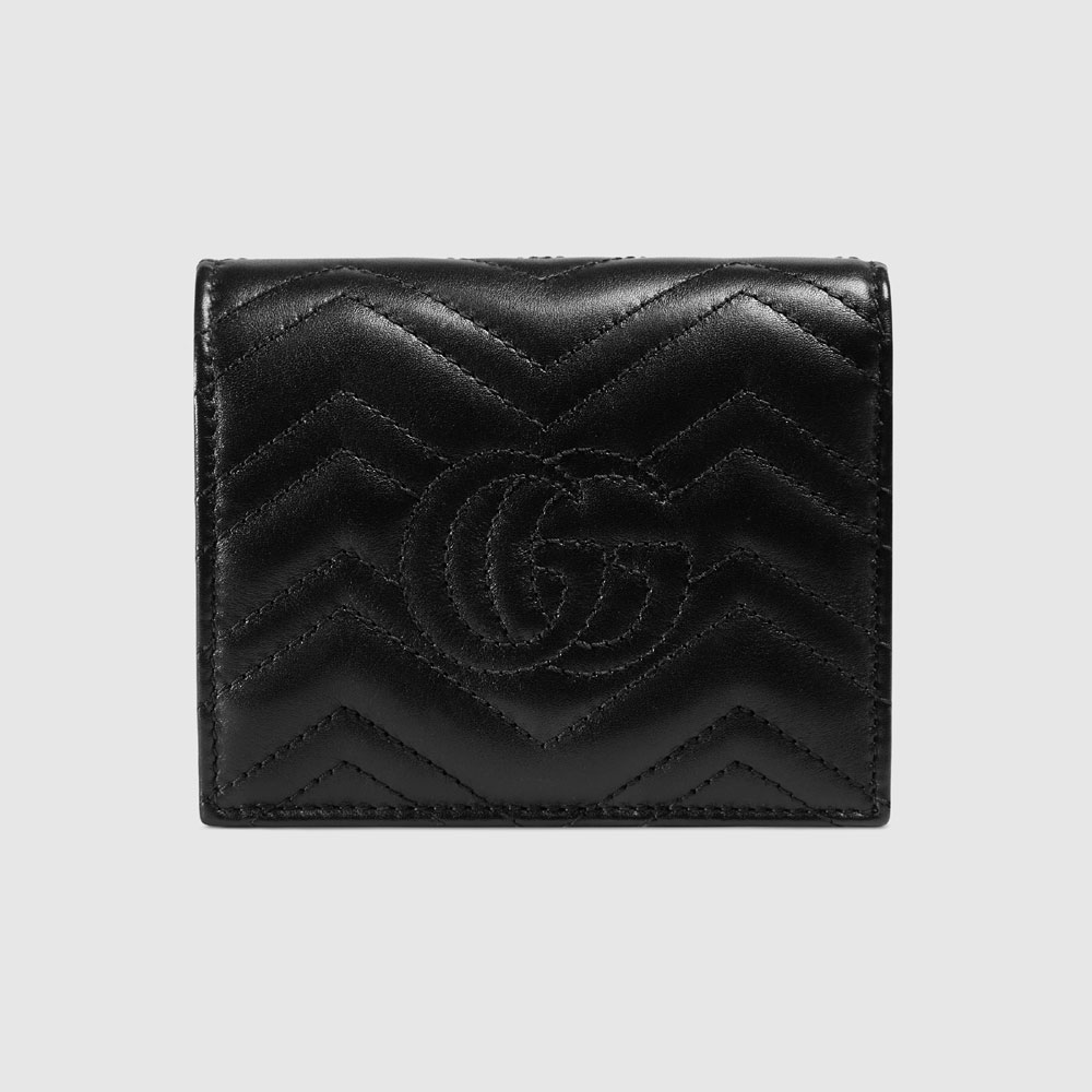 Gucci GG Marmont leather wallet 546580 DTD1T 1000 - Photo-3