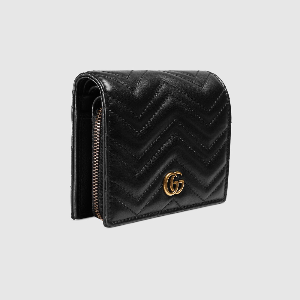 Gucci GG Marmont leather wallet 546580 DTD1T 1000 - Photo-4