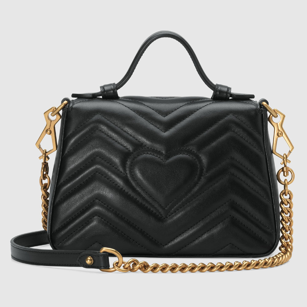 Gucci GG Marmont mini top handle bag 547260 DTDIT 1000 - Photo-3