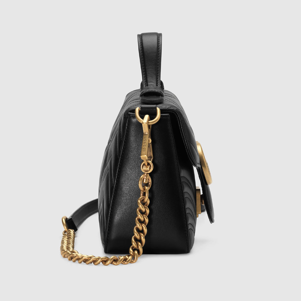 Gucci GG Marmont mini top handle bag 547260 DTDIT 1000 - Photo-4