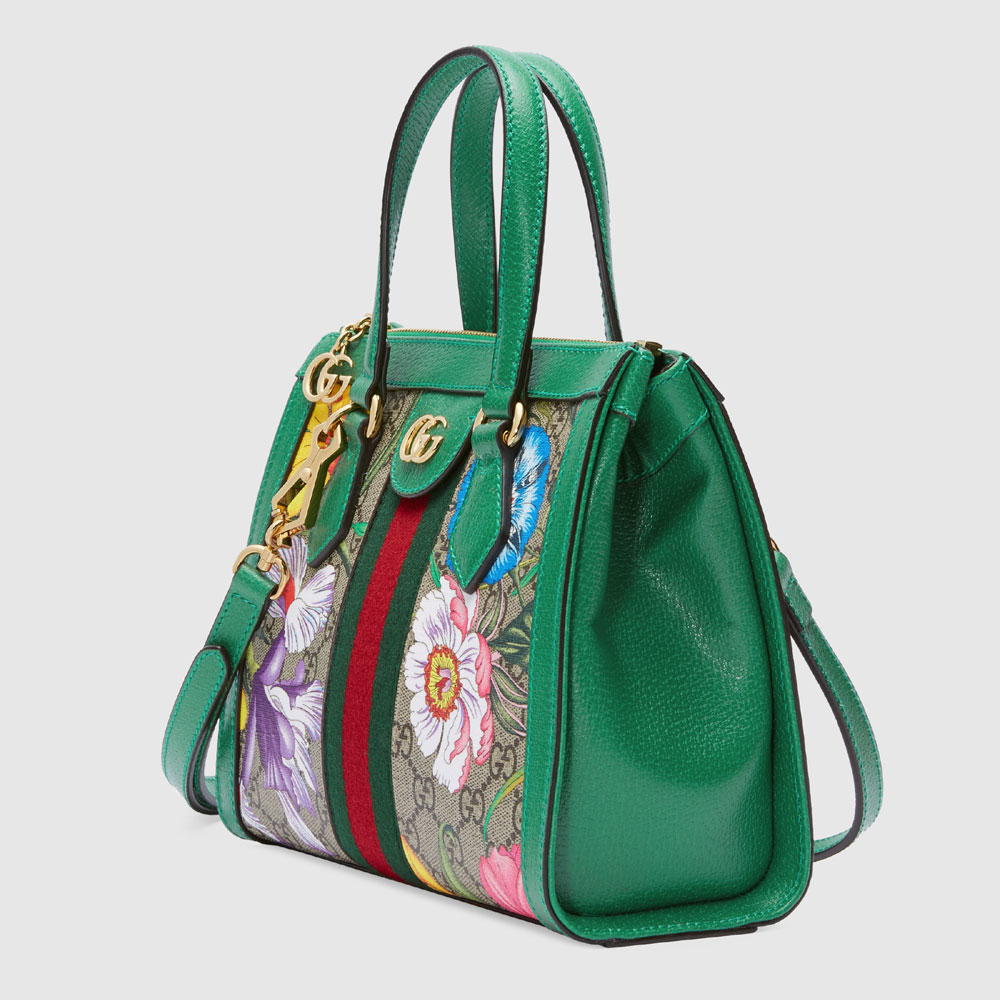 Gucci Ophidia GG Flora small tote bag 547551 HV8AE 8709 - Photo-2
