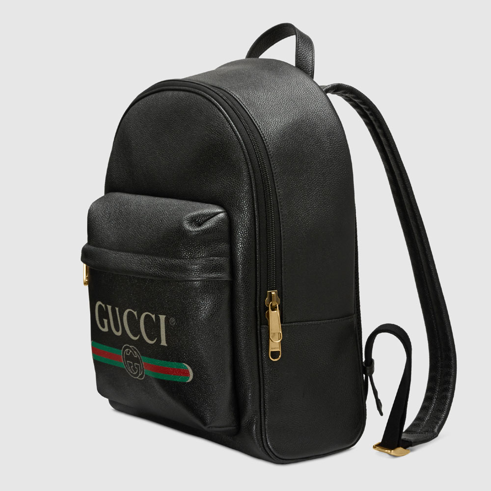Gucci Print leather backpack 547834 0Y2BT 8163 - Photo-2