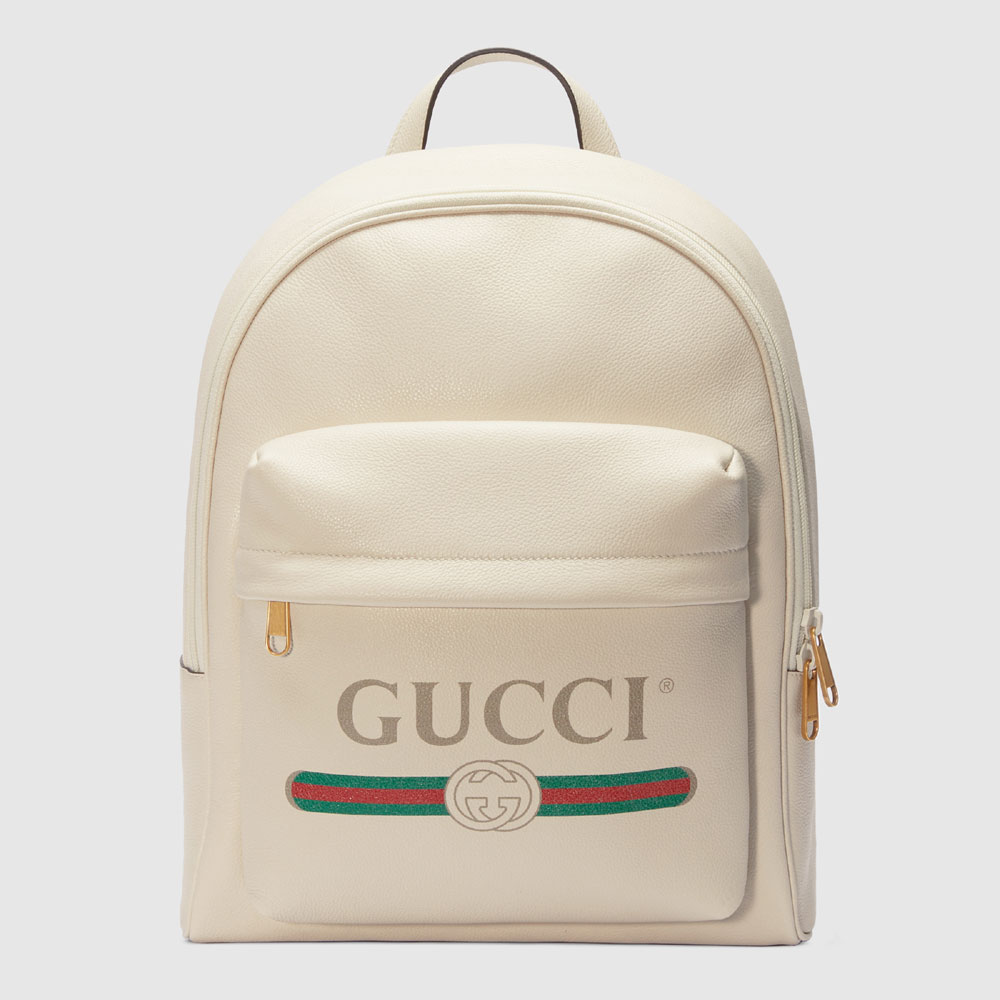 Gucci Print leather backpack 547834 0Y2BT 8824