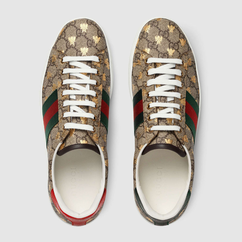 Gucci Ace GG Supreme bees sneaker 548950 9N020 8465 - Photo-3