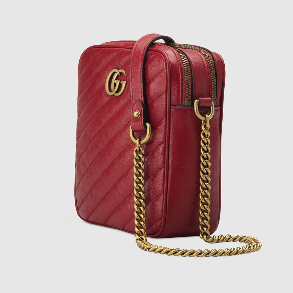 Gucci GG Marmont mini shoulder bag 550155 0OLFT 6438 - Photo-2