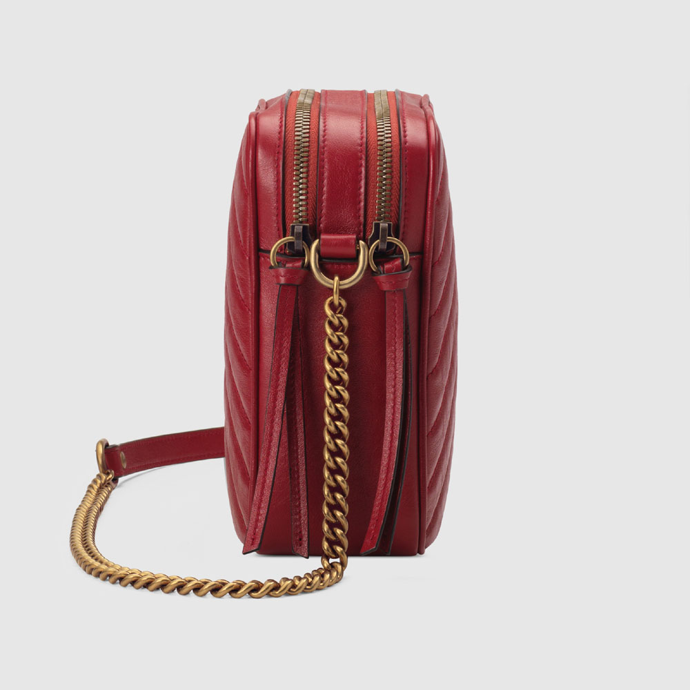 Gucci GG Marmont mini shoulder bag 550155 0OLFT 6438 - Photo-4
