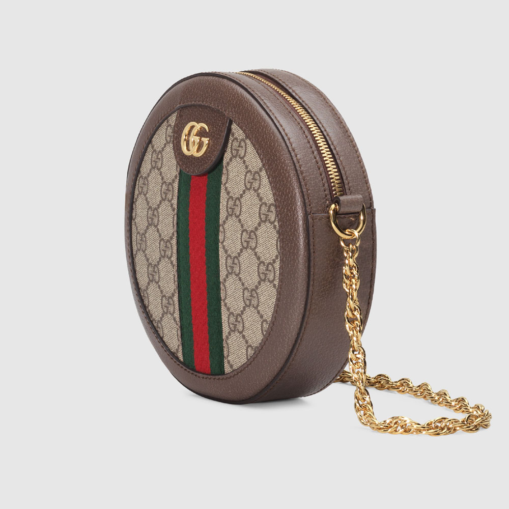 Gucci Ophidia mini GG round shoulder bag 550618 96I3B 8745 - Photo-2