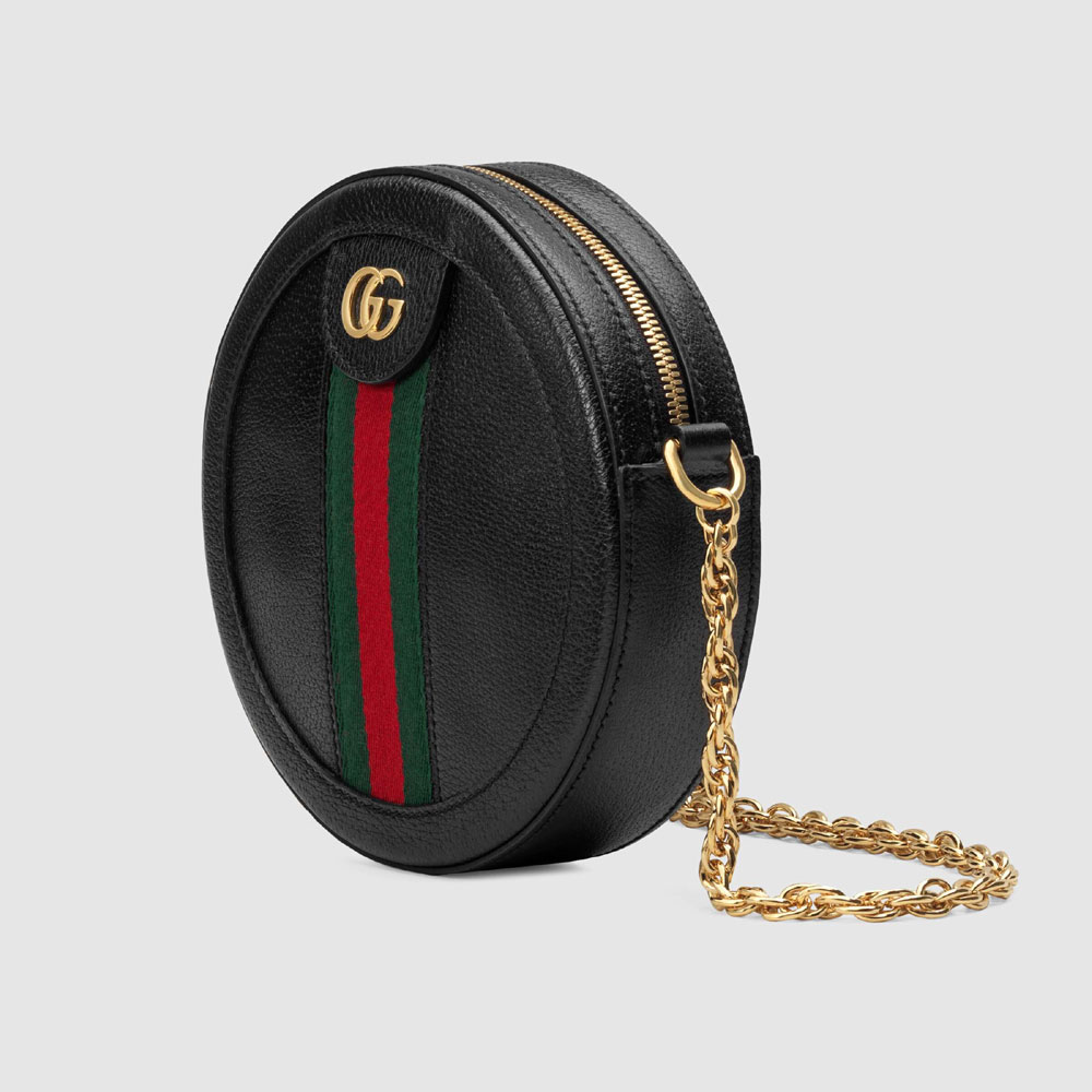 Gucci Ophidia mini round shoulder bag 550618 CWG1G 1060 - Photo-2