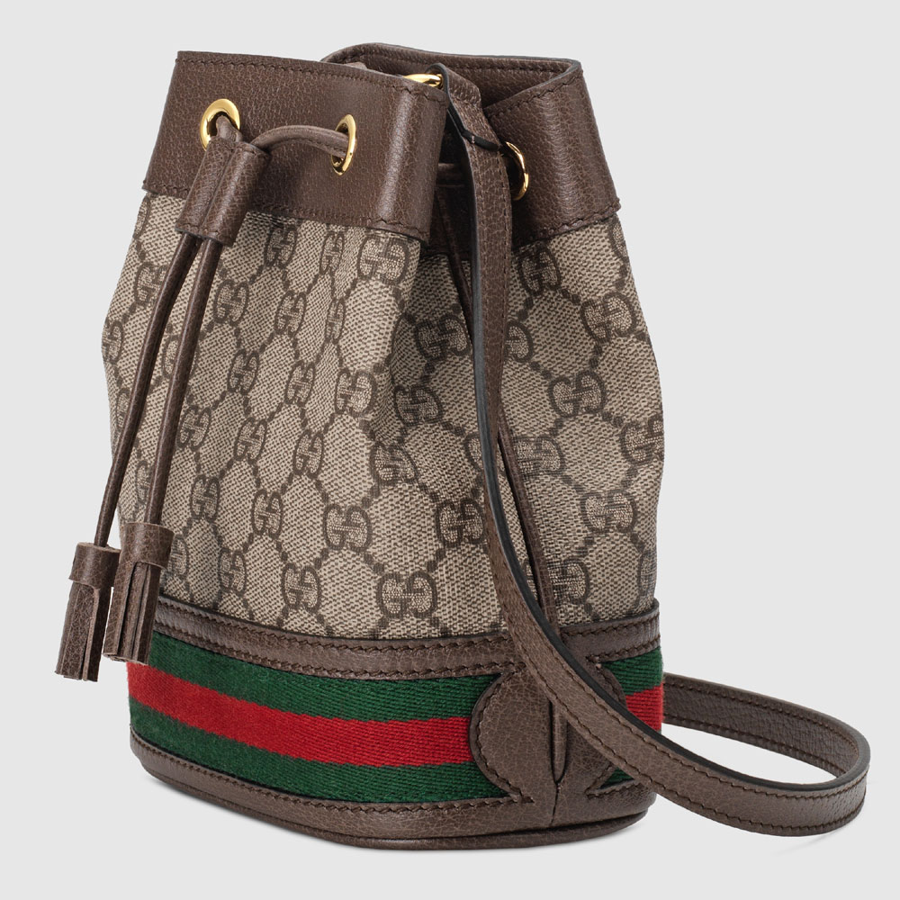Gucci Ophidia mini GG bucket bag 550620 96I3B 8745 - Photo-2