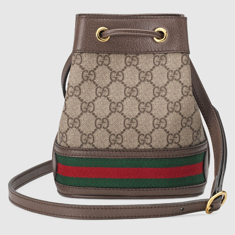 Gucci Ophidia mini GG bucket bag 550620 96I3B 8745 - Photo-3