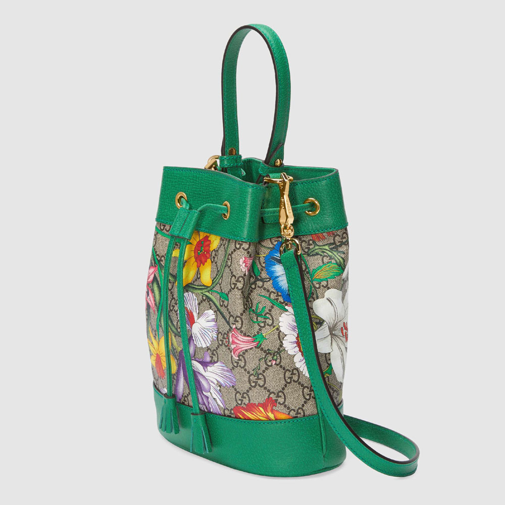 Gucci Ophidia GG Flora small bucket bag 550621 HV8HE 8708 - Photo-2