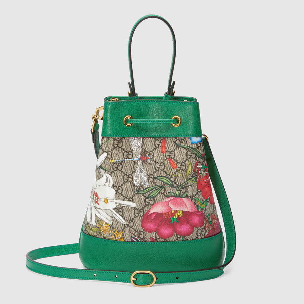 Gucci Ophidia GG Flora small bucket bag 550621 HV8HE 8708 - Photo-3