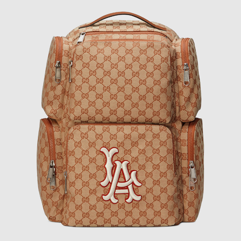 Gucci Large backpack with LA Angels patch 552872 9Y9KX 9585