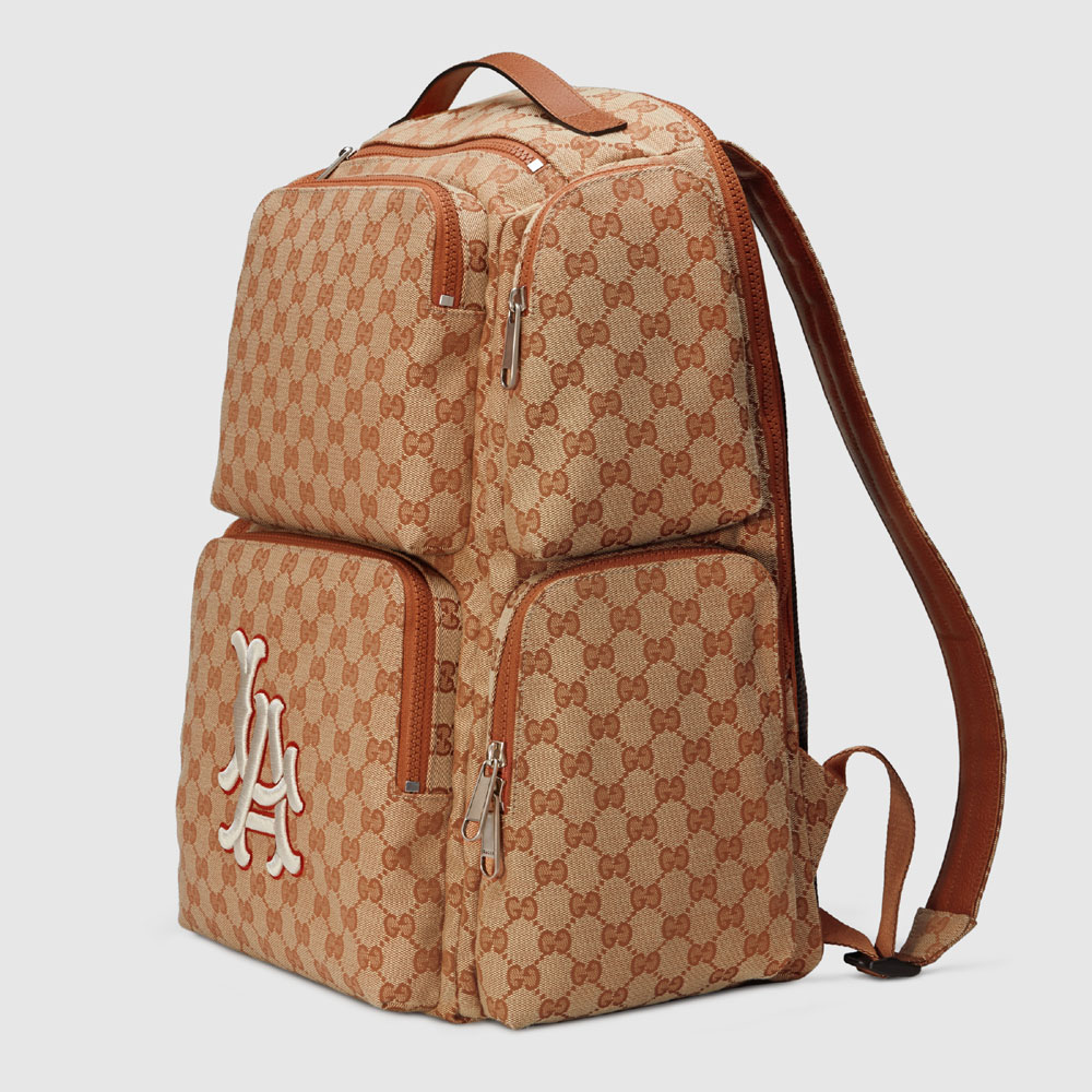 Gucci Large backpack with LA Angels patch 552872 9Y9KX 9585 - Photo-2