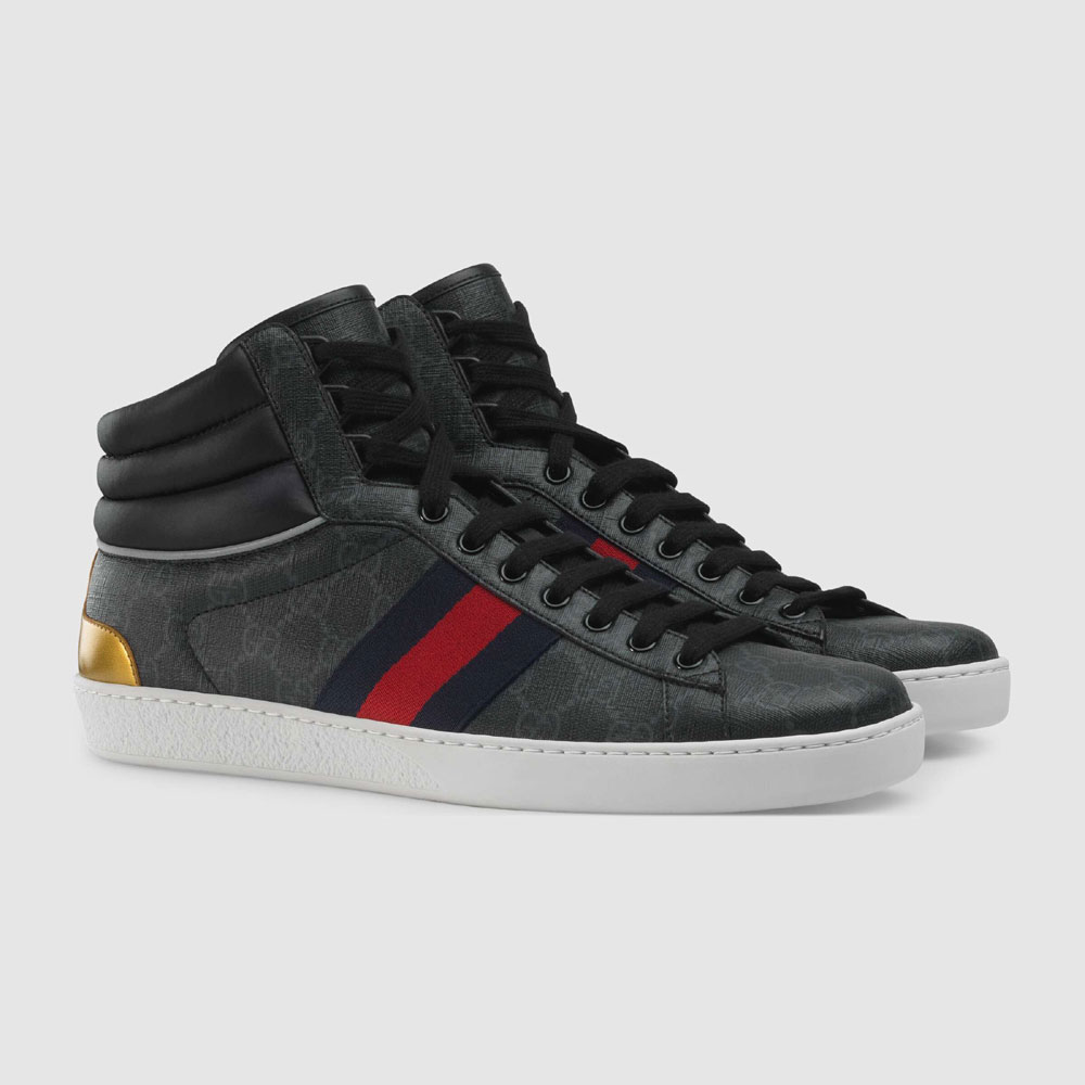 Gucci Ace GG high-top sneaker 555197 92T20 1140