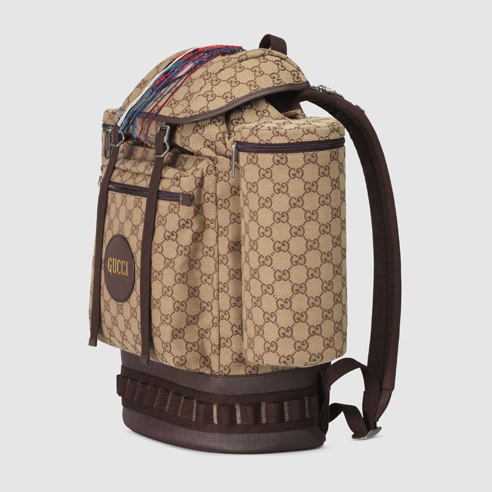 Gucci Large GG canvas backpack 562911 9SFEN 2590 - Photo-2