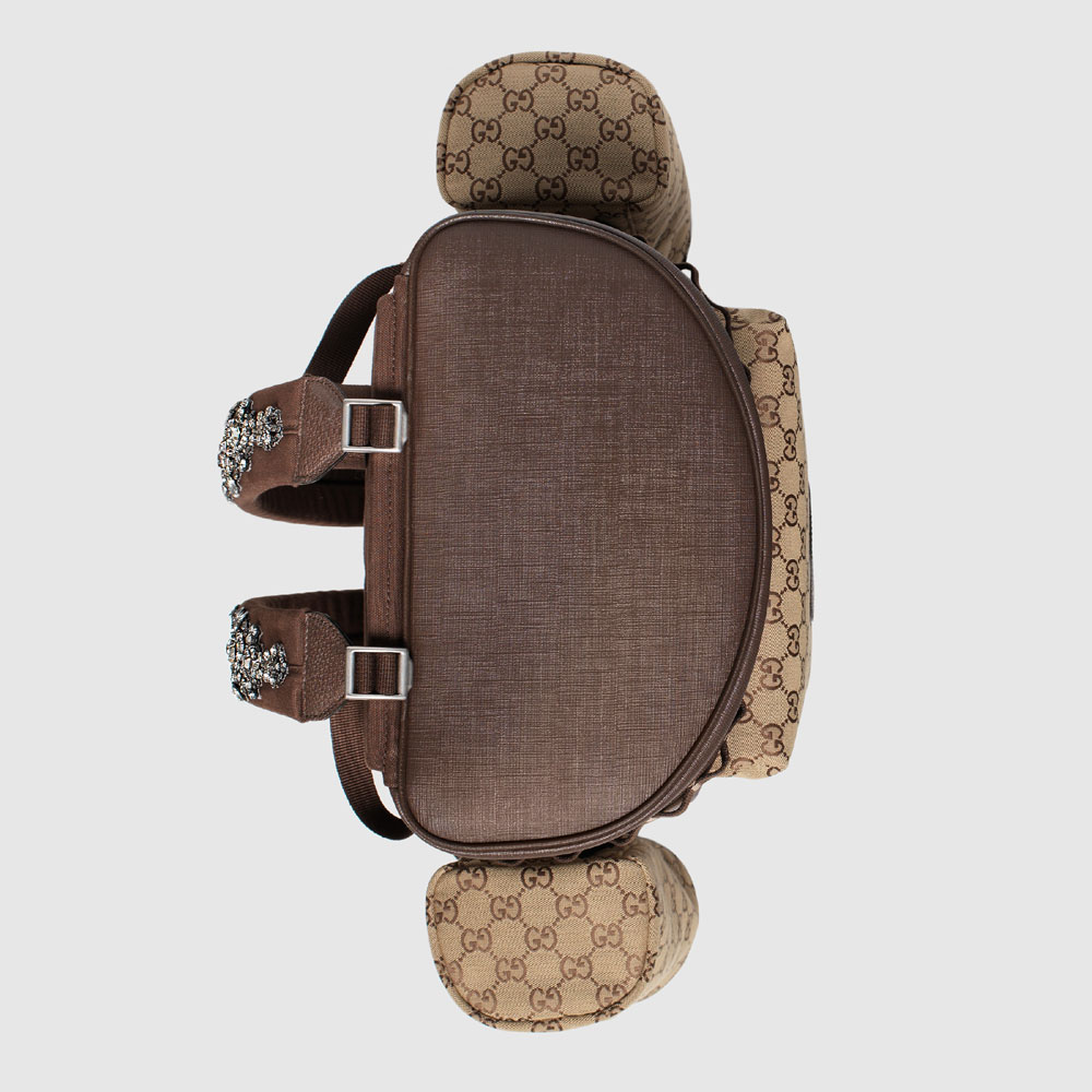 Gucci Large GG canvas backpack 562911 9SFEN 2590 - Photo-4