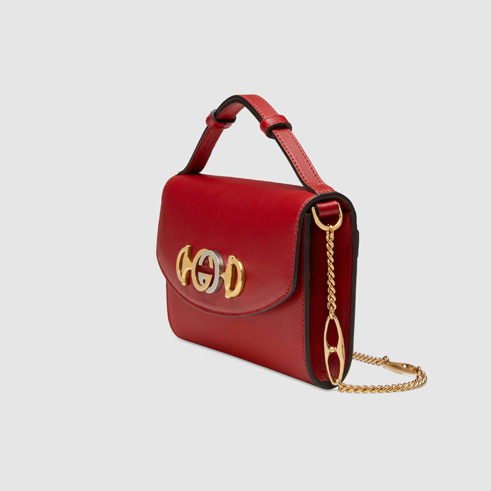 Gucci Zumi smooth leather mini bag 564718 05J0X 6433 - Photo-2