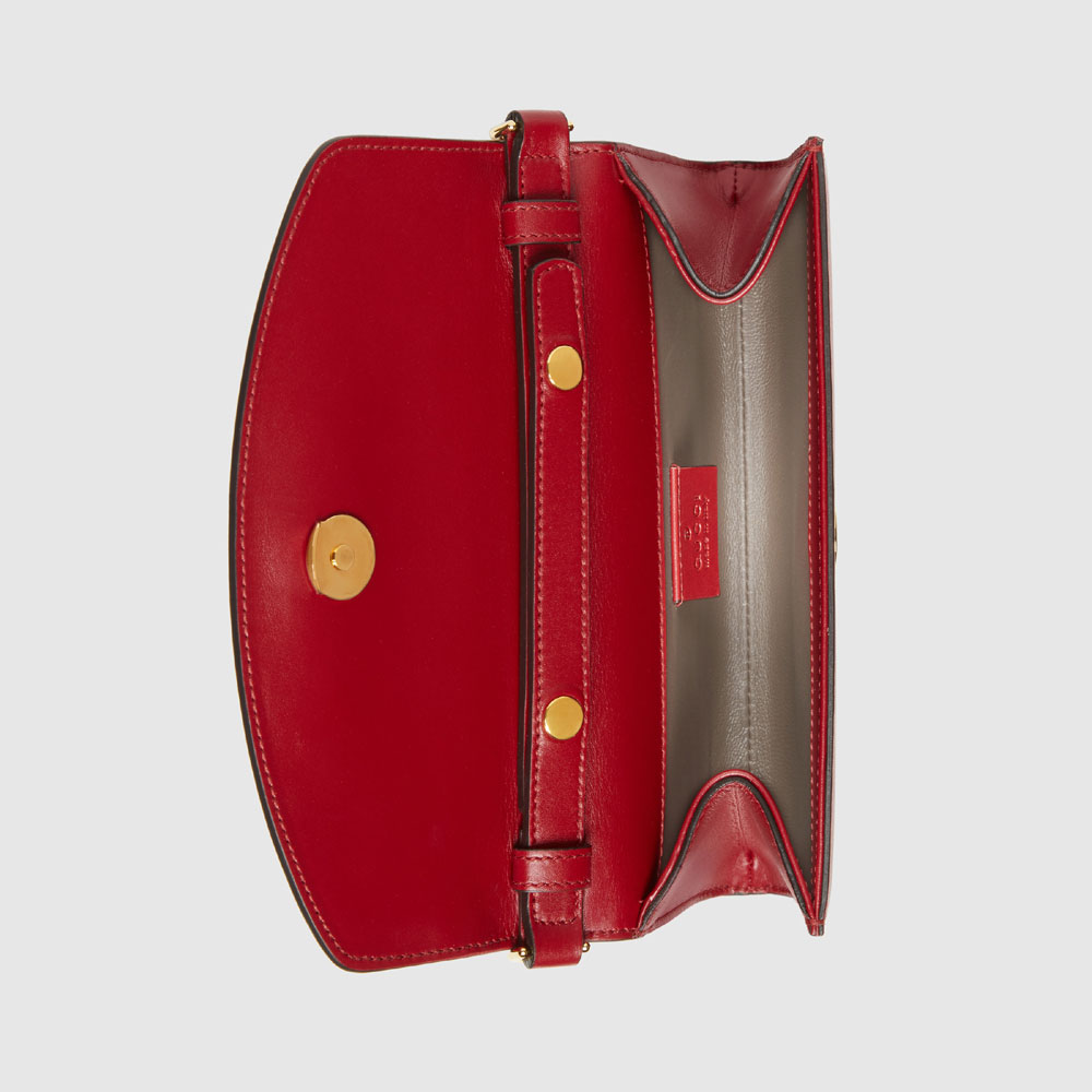 Gucci Zumi smooth leather mini bag 564718 05J0X 6433 - Photo-4