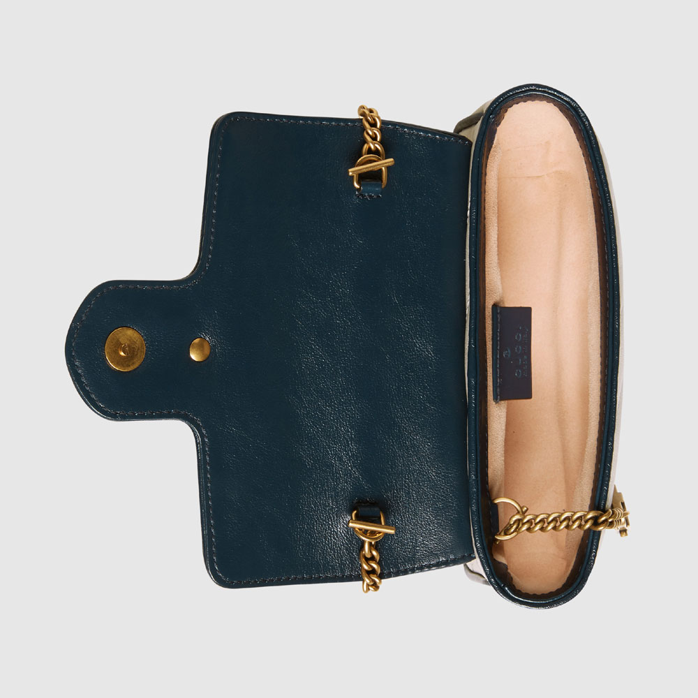 Gucci GG Marmont super mini bag 574969 0OLFX 9085 - Photo-4