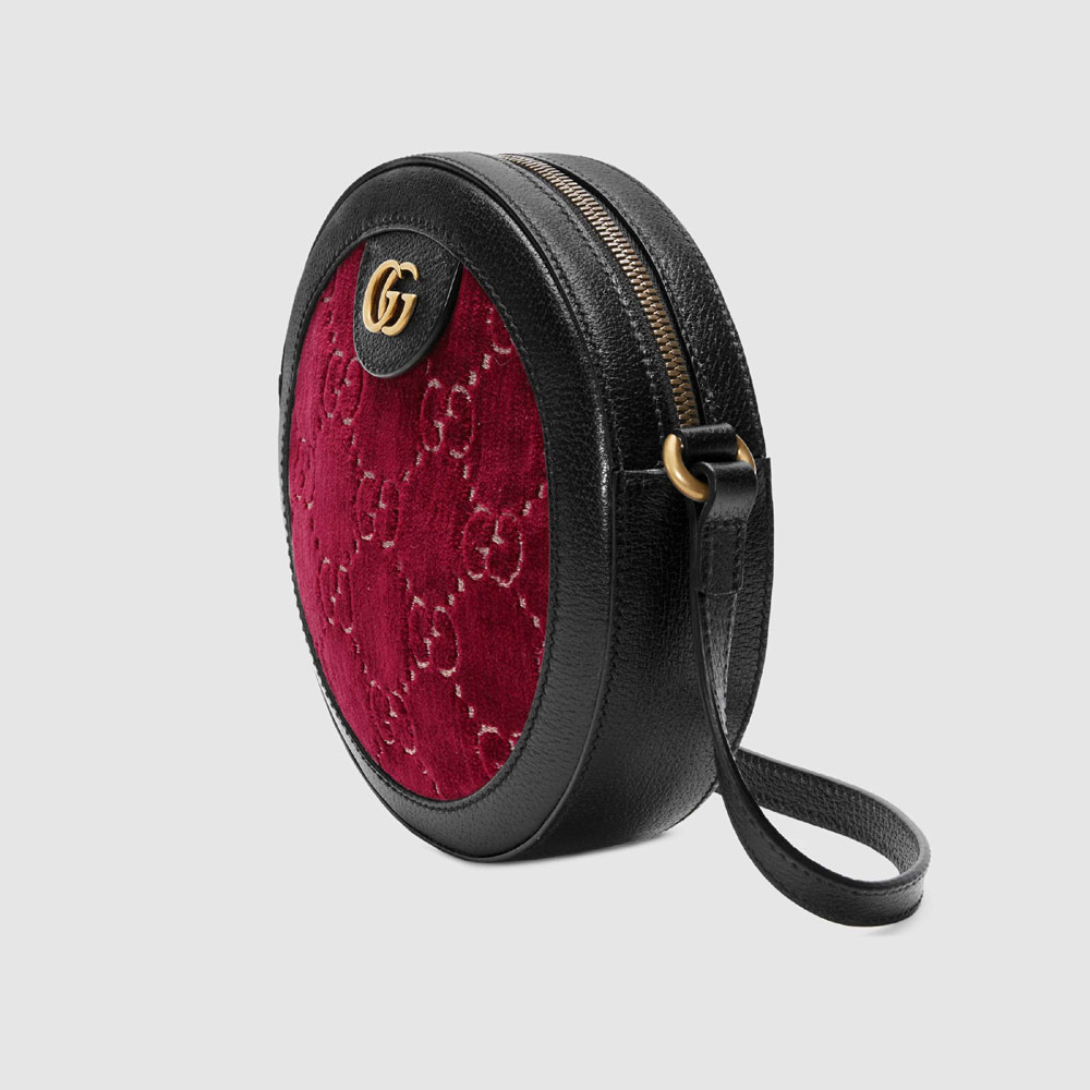 Gucci GG velvet round shoulder bag 574978 9TIKT 6464 - Photo-2