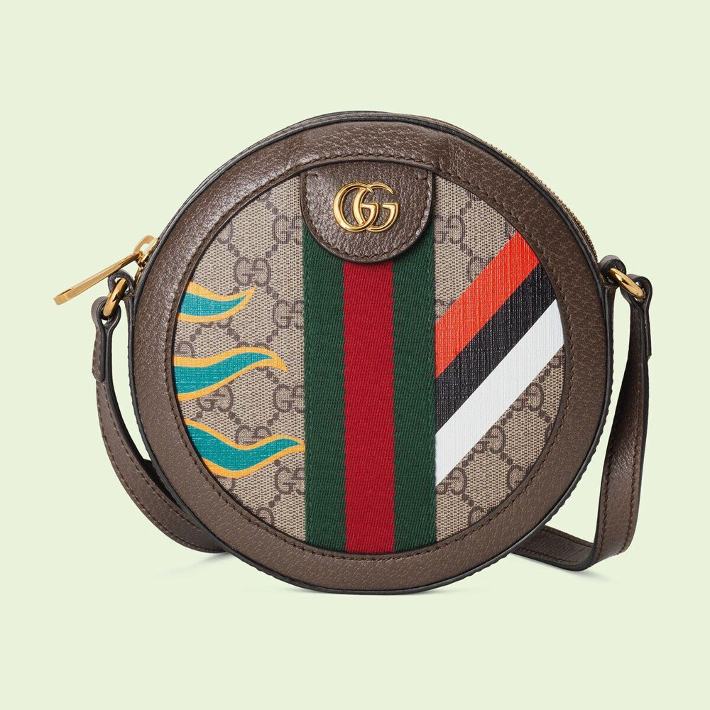 Gucci Round shoulder bag with Double G 574978 UQHNE 9885