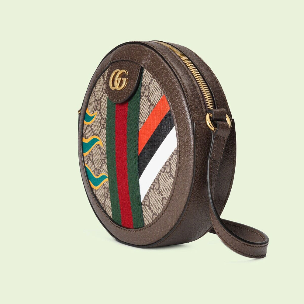 Gucci Round shoulder bag with Double G 574978 UQHNE 9885 - Photo-2