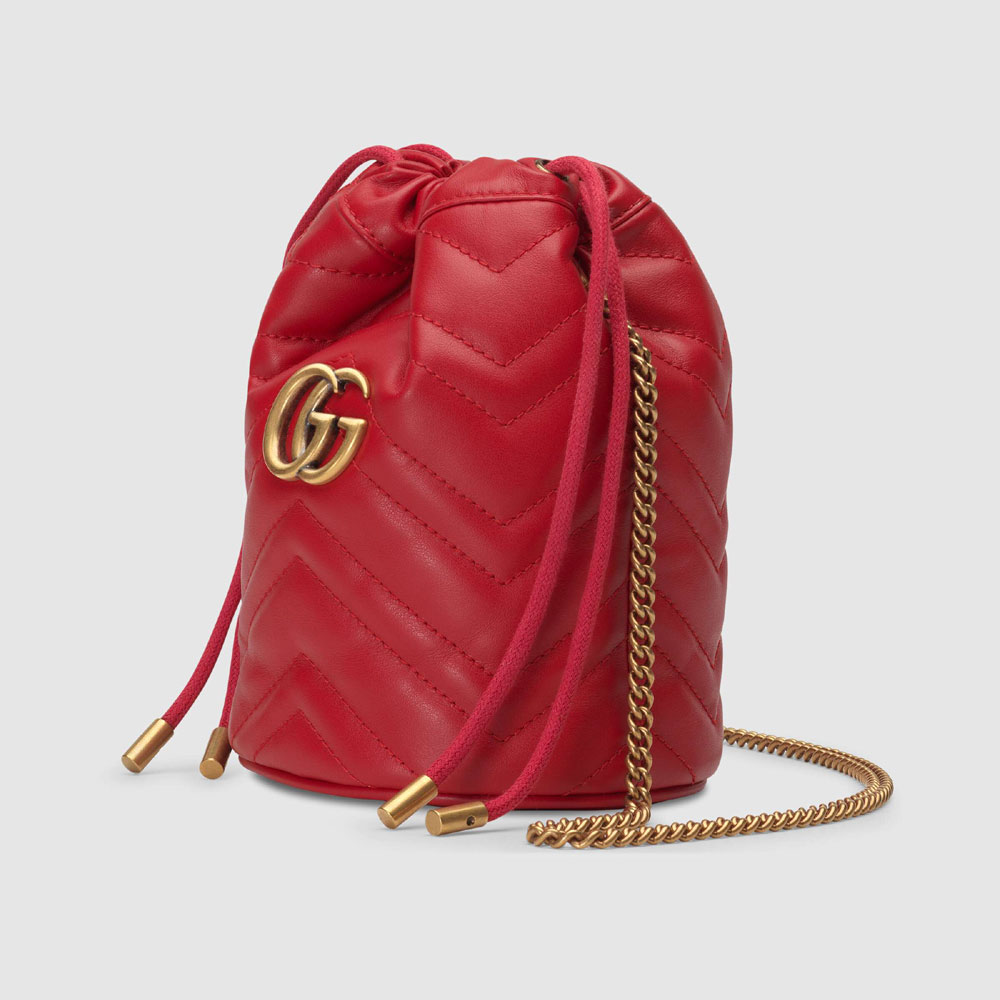 Gucci GG Marmont mini bucket bag 575163 DTDRT 6433 - Photo-2