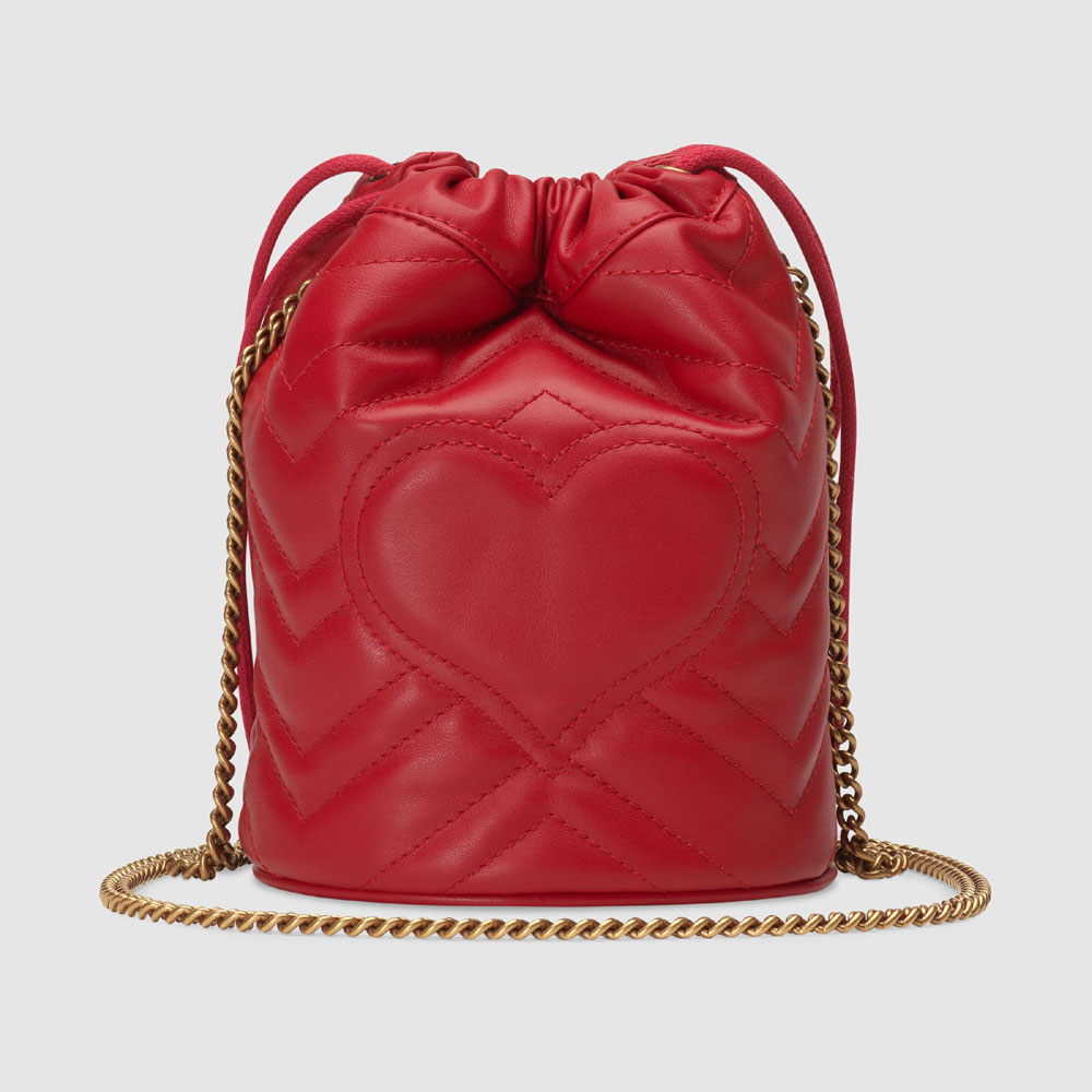 Gucci GG Marmont mini bucket bag 575163 DTDRT 6433 - Photo-3