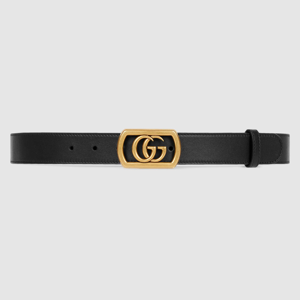 Gucci Belt with framed Double G buckle 575587 AP00T 1000