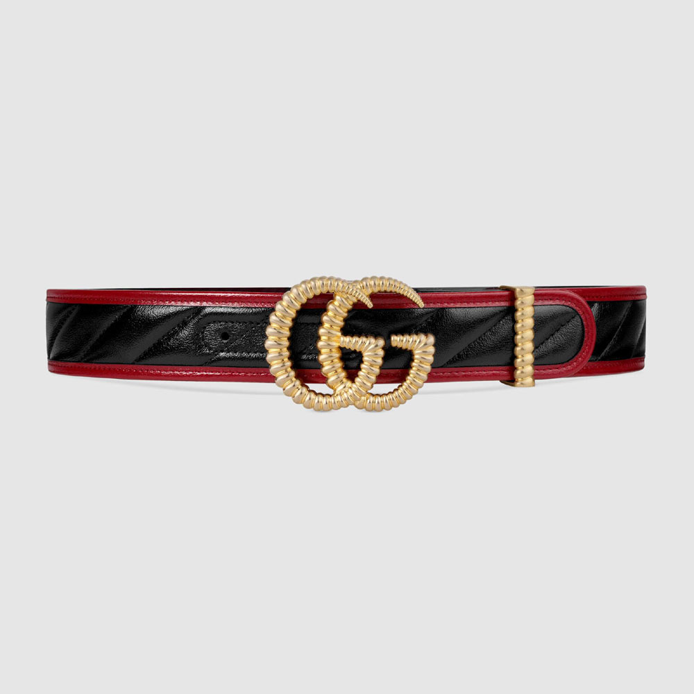Gucci Belt with torchon Double G buckle 576202 0OLFG 1096