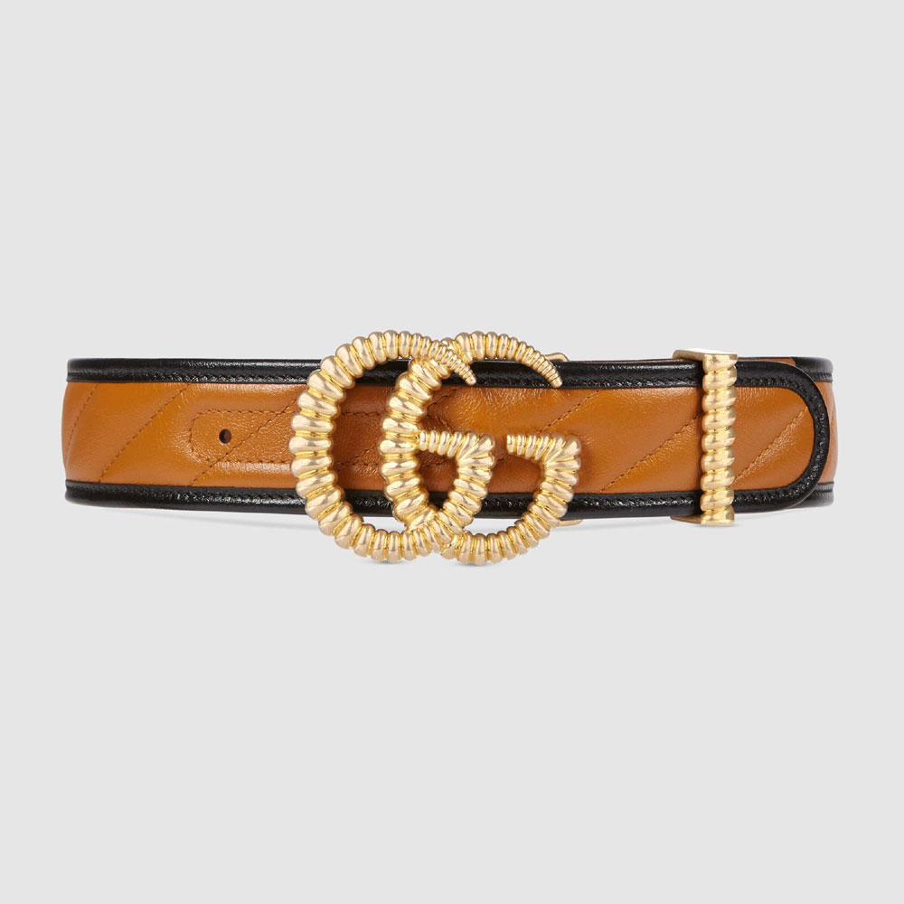 Gucci Belt with torchon Double G buckle 576202 0OLFG 2266