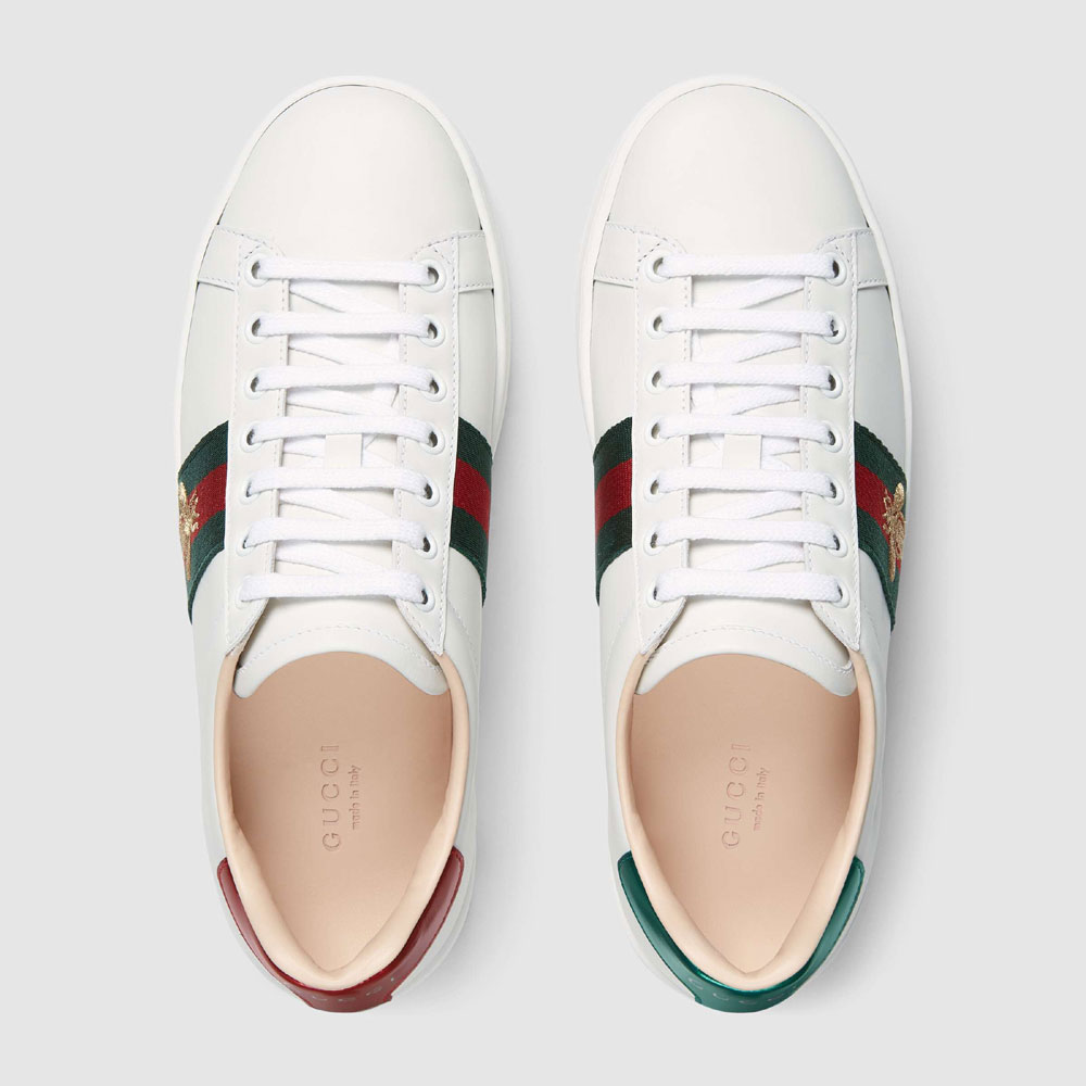 Gucci Womens Ace embroidered platform sneaker 577573 DOPE0 9064 - Photo-3