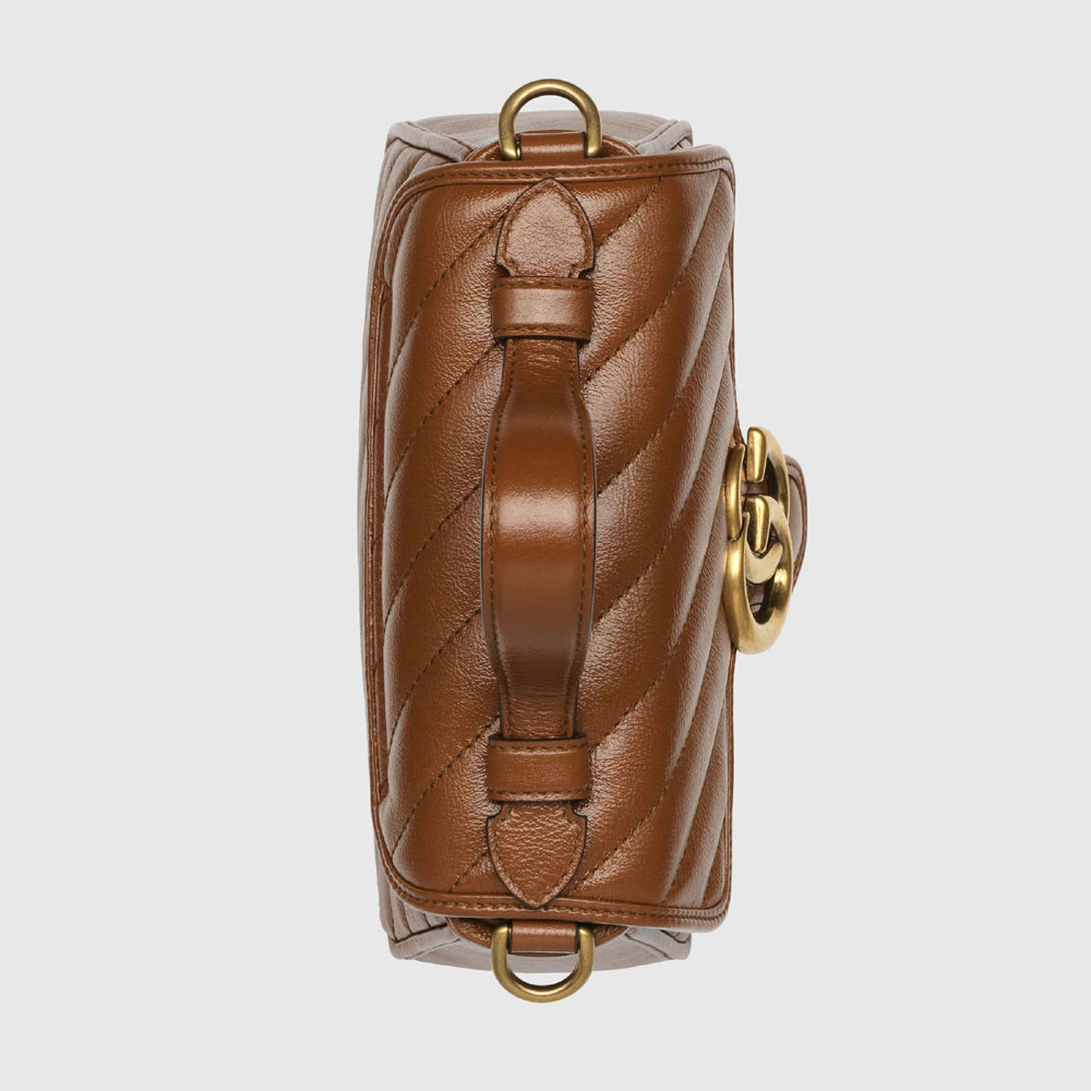 Gucci GG Marmont mini top handle bag 583571 0OLFT 2535 - Photo-4