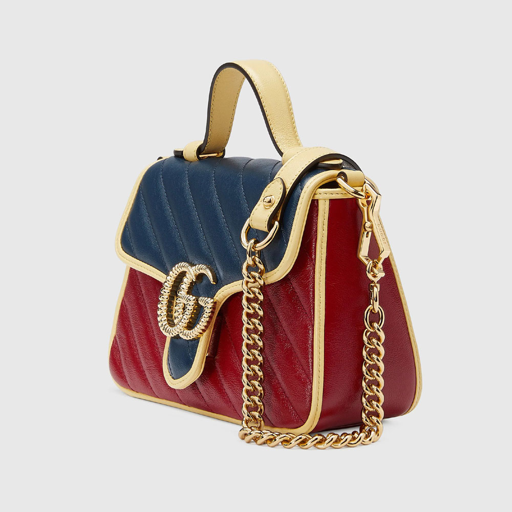 Gucci GG Marmont mini top handle bag 583571 1X5CG 6775 - Photo-2