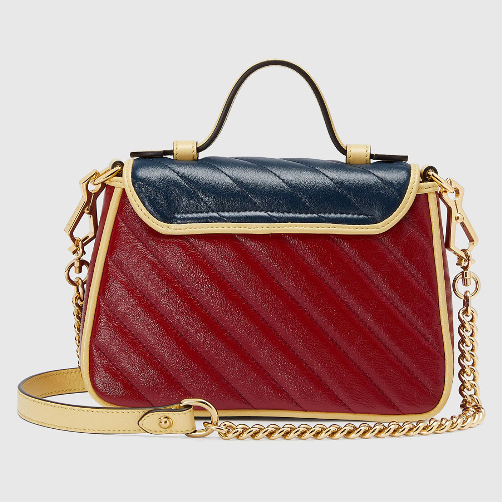 Gucci GG Marmont mini top handle bag 583571 1X5CG 6775 - Photo-3