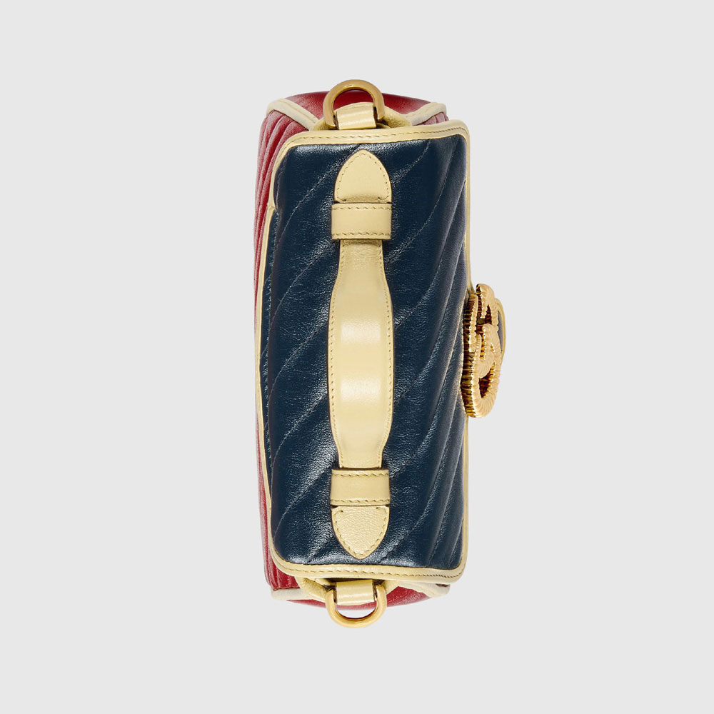 Gucci GG Marmont mini top handle bag 583571 1X5CG 6775 - Photo-4