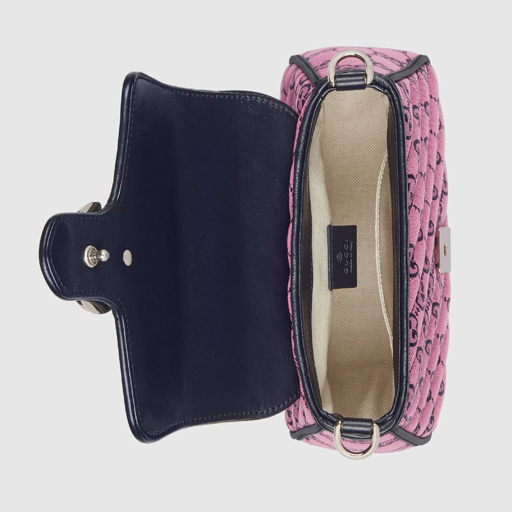 Gucci GG Marmont Multicolor mini top handle bag 583571 2UZCN 5279 - Photo-4