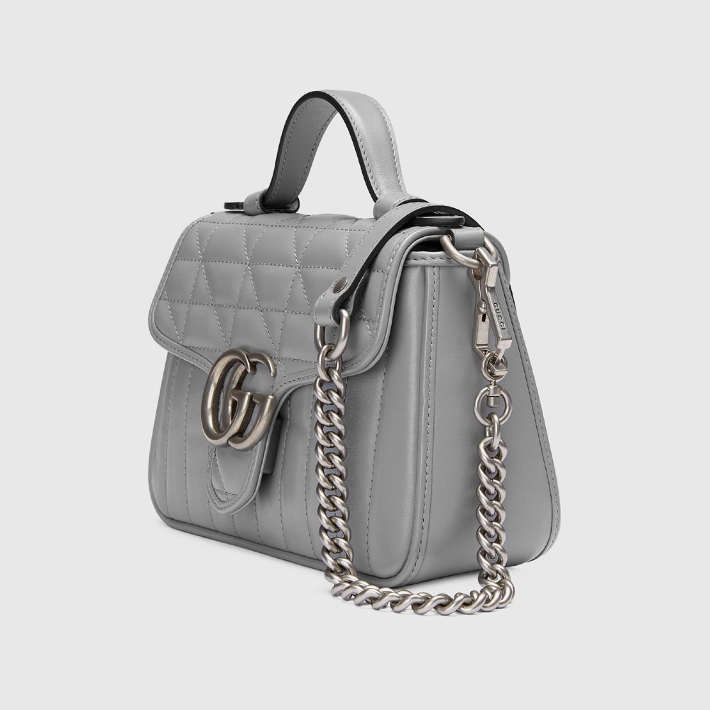 Gucci GG Marmont mini top handle bag 583571 UM8AN 1711 - Photo-2