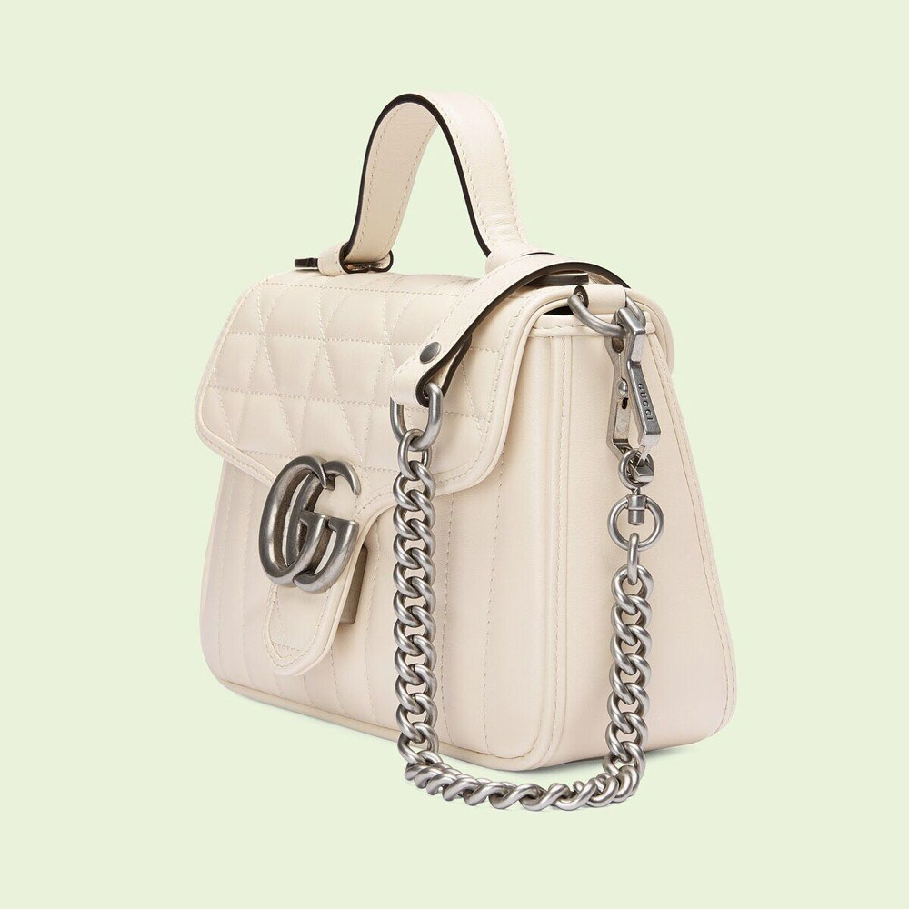 Gucci GG Marmont mini top handle bag 583571 UM8AN 9022 - Photo-2