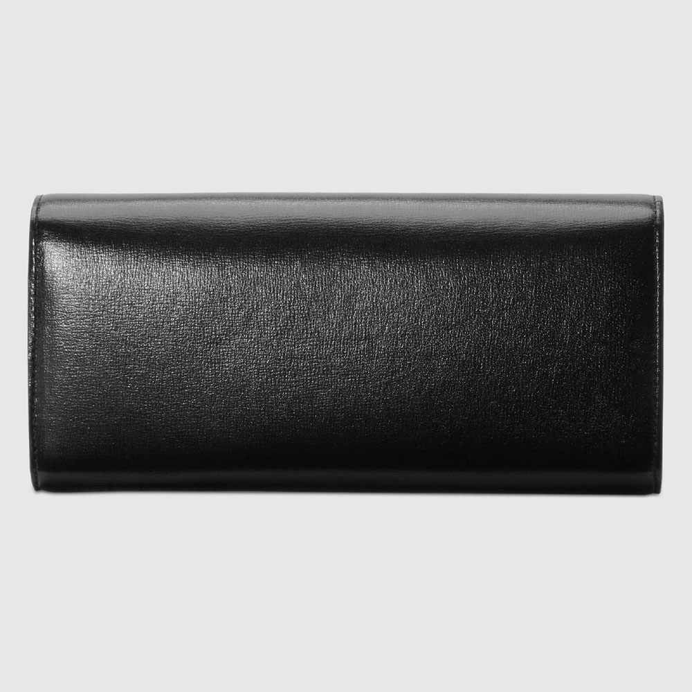 Gucci Broadway leather clutch with Double G 594101 1DB0G 1000 - Photo-3