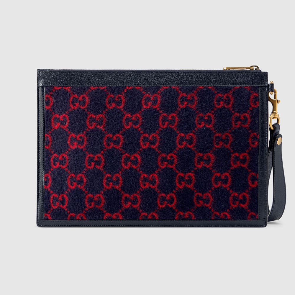 Gucci GG wool pouch 597627 G38ET 8497 - Photo-3